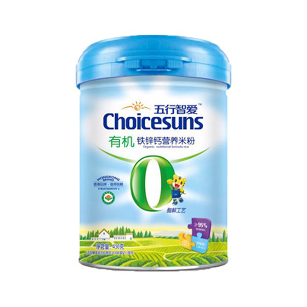 初臣氏五行智愛(ài)有機(jī) 鐵鋅鈣營(yíng)養(yǎng)米粉