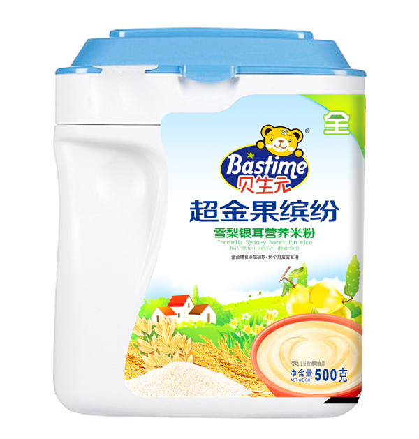 貝生元超金果繽紛雪梨銀耳營(yíng)養(yǎng)米粉聽裝