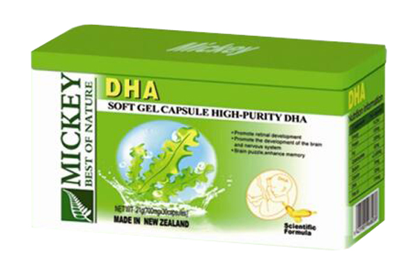 米奇海藻DHA軟膠囊橫版
