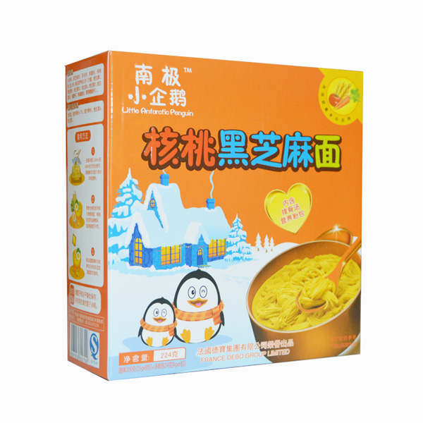 南極小企鵝核桃黑芝麻面224g