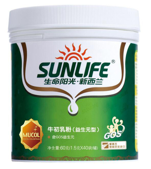 生命陽(yáng)光牛初乳粉(益生元型)