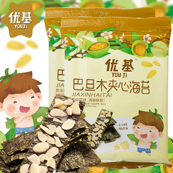 優(yōu)基巴達(dá)木夾心海苔袋裝28克.jpg 優(yōu)基巴達(dá)木夾心海苔袋裝28克.jpg