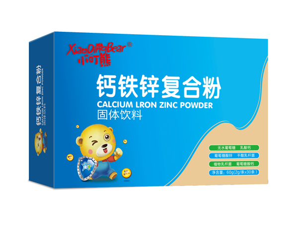 小叮熊鈣鐵鋅復合粉-橫版
