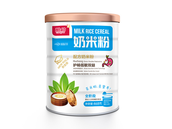 酷幼奶米粉-護暢低敏雙益-鐵罐