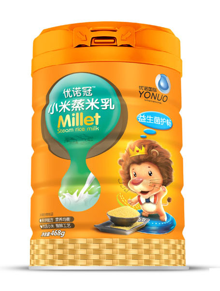 優(yōu)諾冠益生菌護(hù)暢小米蒸米乳