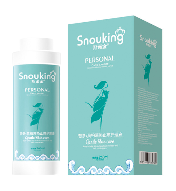 斯諾金苦參黃柏清熱止癢護理液