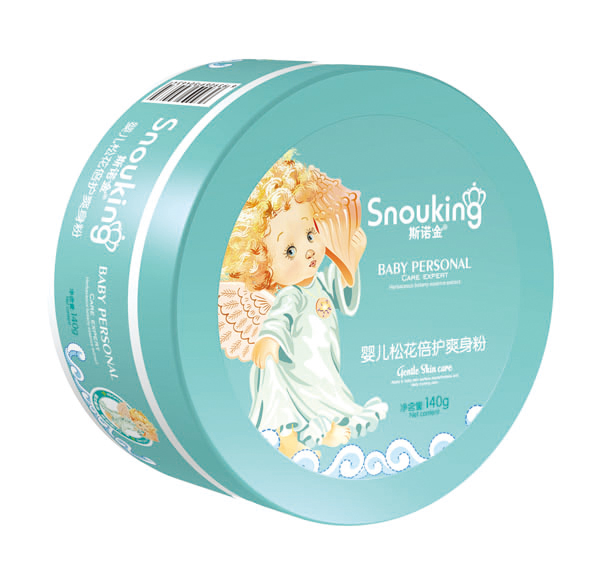斯諾金嬰兒松花倍護(hù)爽身粉