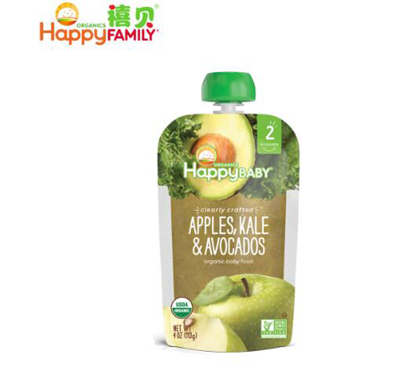 禧貝牛油果蘋果羽衣甘藍(lán)泥