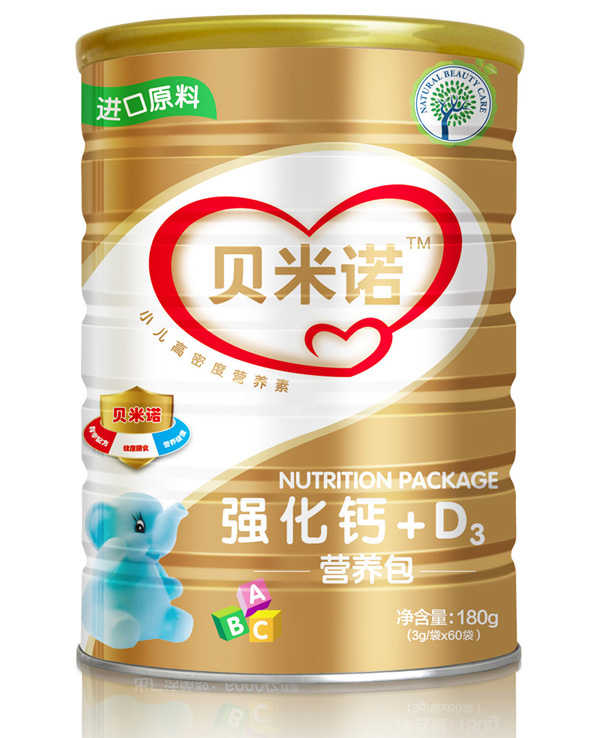 貝米諾強(qiáng)化鈣+D3營養(yǎng)包