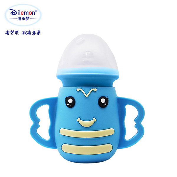 迪樂夢高鵬硅玻璃奶瓶5034藍(lán)色