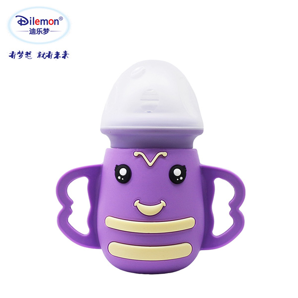 迪樂夢高鵬硅玻璃奶瓶5034紫色