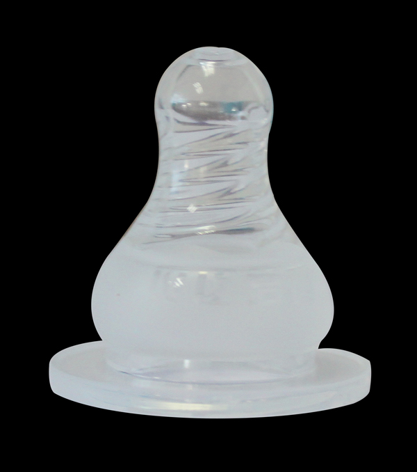 貝臣1個裝母乳實感標(biāo)口硅膠奶嘴(S/M/+)