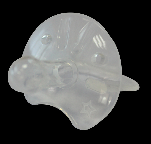 貝臣 圓頭 全硅膠安撫奶瓶