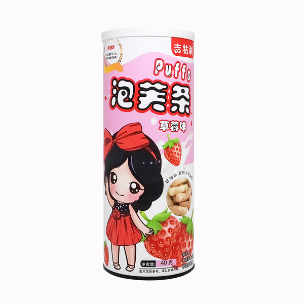 吉牯利泡芙條 草莓味