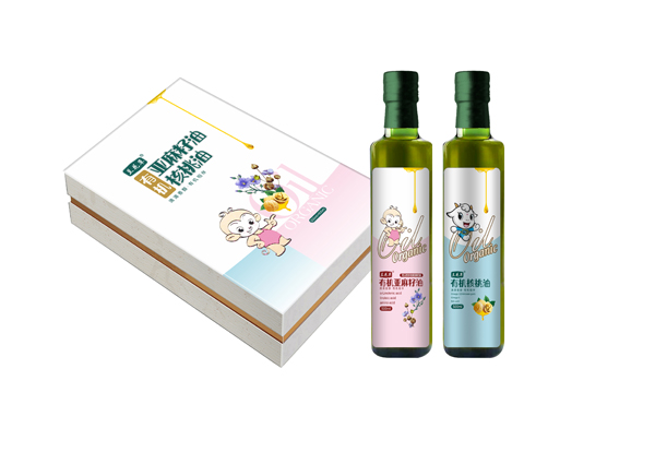 蘭花草有機(jī)食用油500ml卡通組合裝