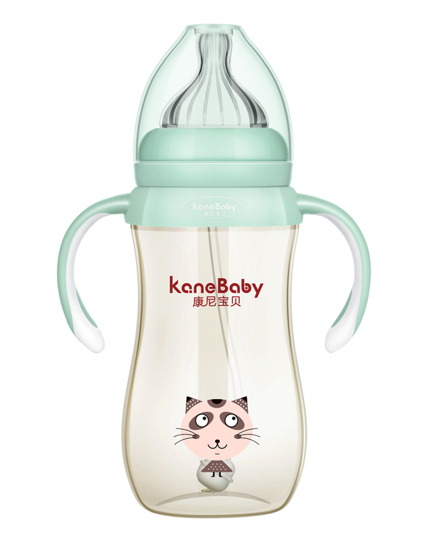康尼寶貝PPSU奶瓶8194 綠色
