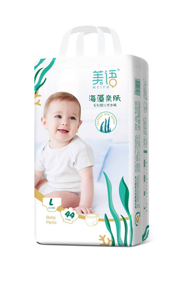 美語海藻親膚系列嬰兒學步褲L44