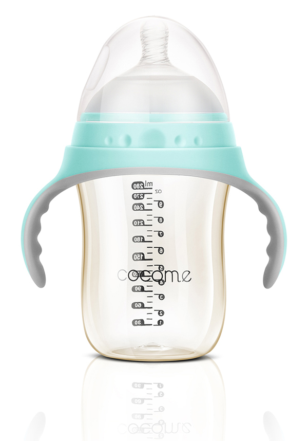  �ɿ��Ȑ���PPSU��ƿ��ɫ 280ml �{(l��n)ɫ