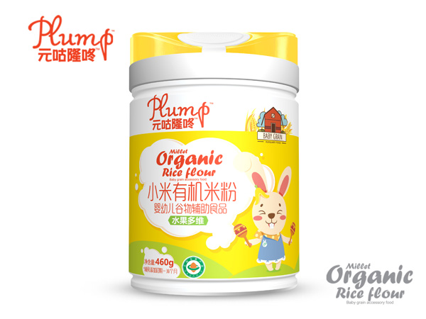 元咕隆咚小米有機(jī)米粉-水果多維