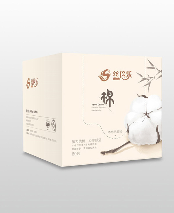 絲倍樂(lè)本色潔面巾