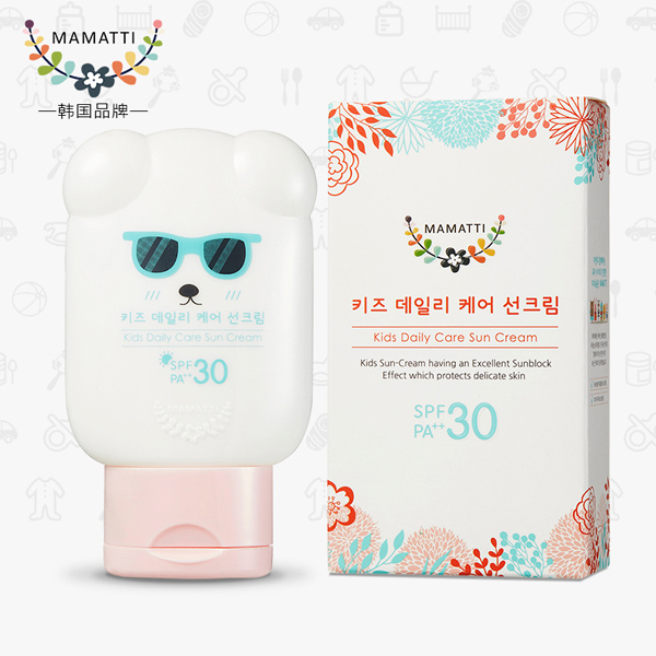 MAMATTI 韓國(guó)進(jìn)口保濕幼兒防曬霜系列