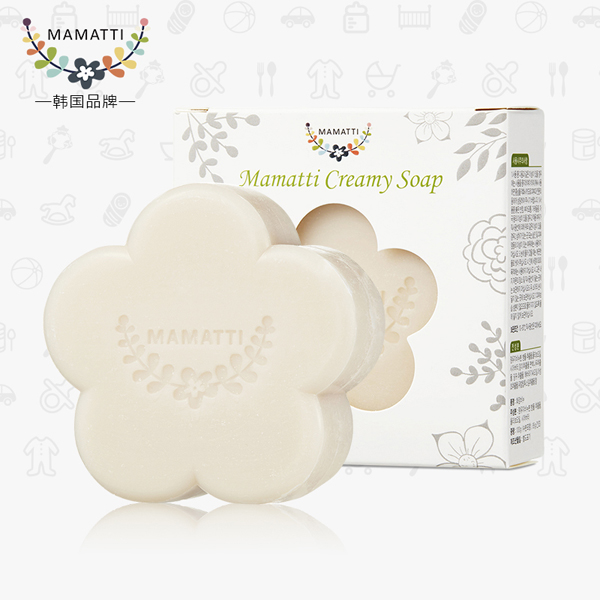韓國(guó)進(jìn)口MAMATTI嬰兒潔膚皂系列