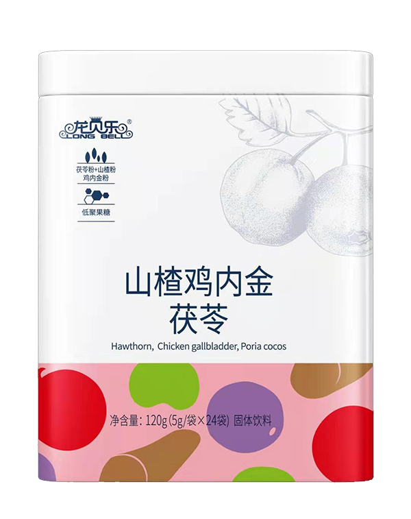 龍貝樂(lè)山楂雞內(nèi)金茯苓