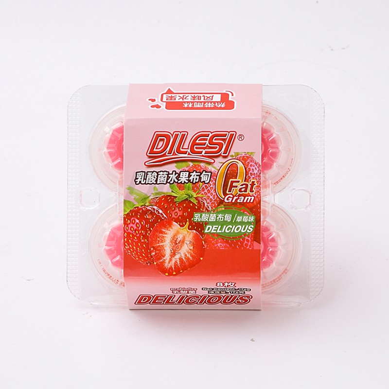 迪樂(lè)斯176g乳酸菌水果布甸 草莓味.jpg