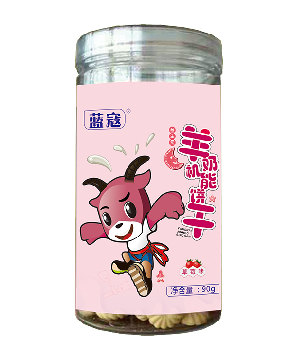 藍(lán)寇羊奶機能餅干 草莓味