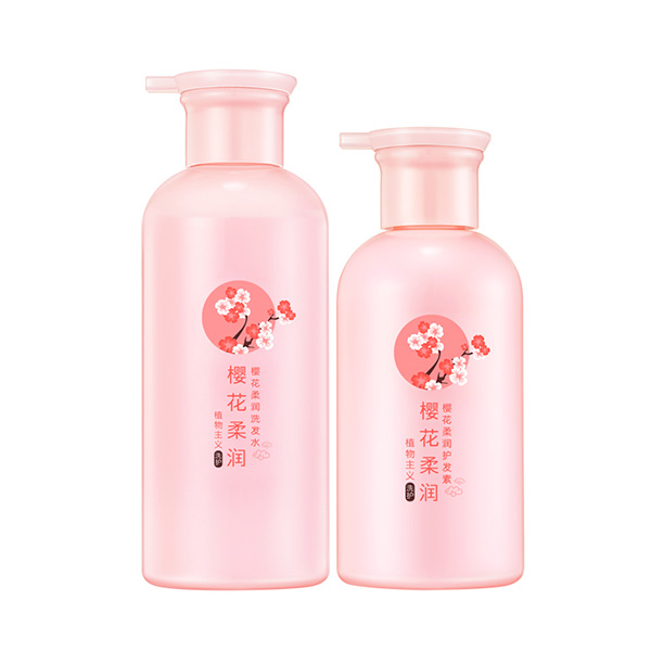 植物主義櫻花洗發(fā)水+護(hù)發(fā)素2件套