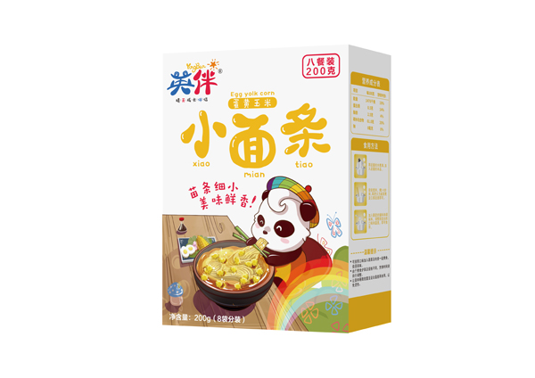 英伴蛋黃玉米小面條