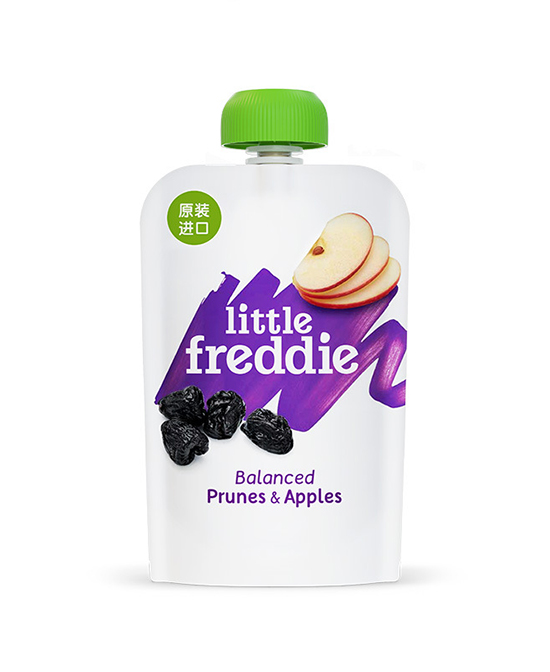 貝比樂輔食泥西梅蘋果泥零食發(fā)酵乳水果混合泥100g