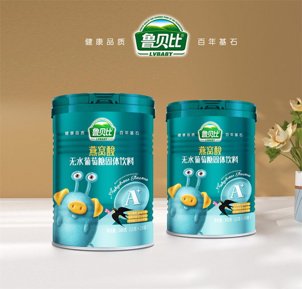 魯貝比燕窩酸無水葡萄糖固體飲料