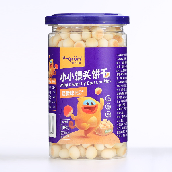 嬰祁潤小小饅頭餅干-蛋黃味