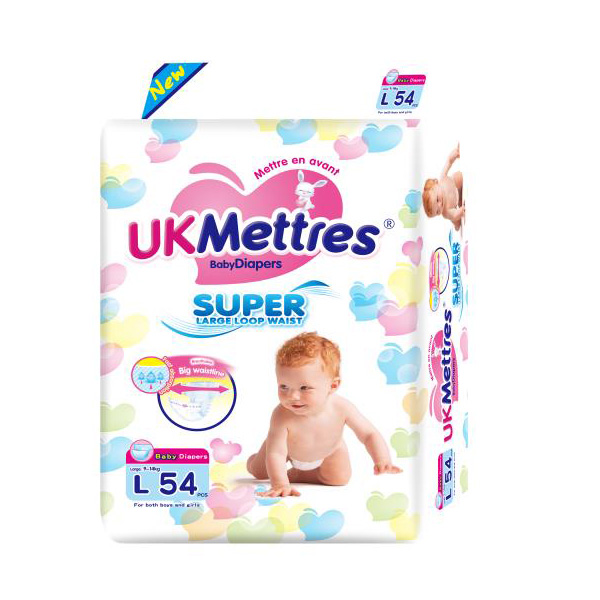 UKMETTRES紙尿褲L54