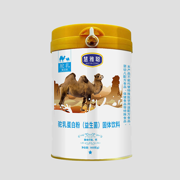 慧雅聰駝乳蛋白粉(益生菌)固體飲料