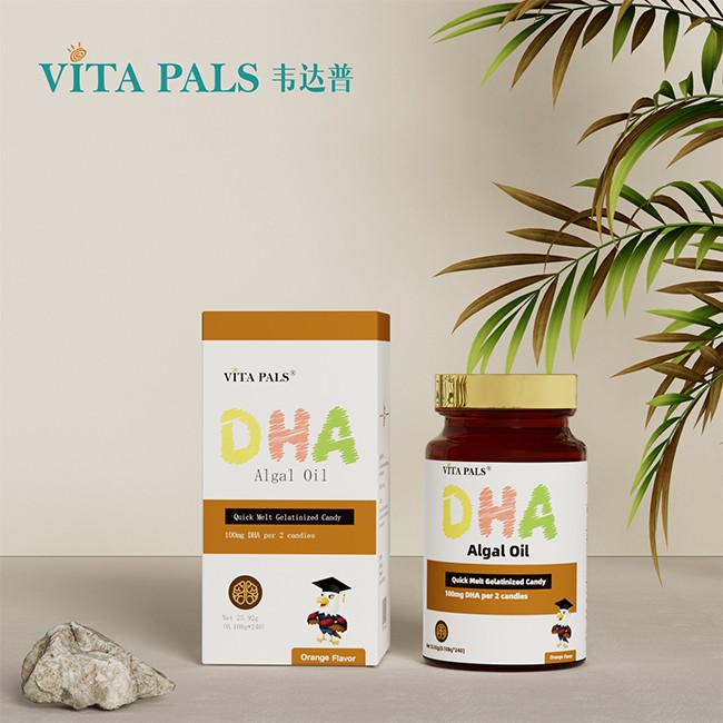 韋達(dá)普智慧豆DHA藻油凝膠糖果
