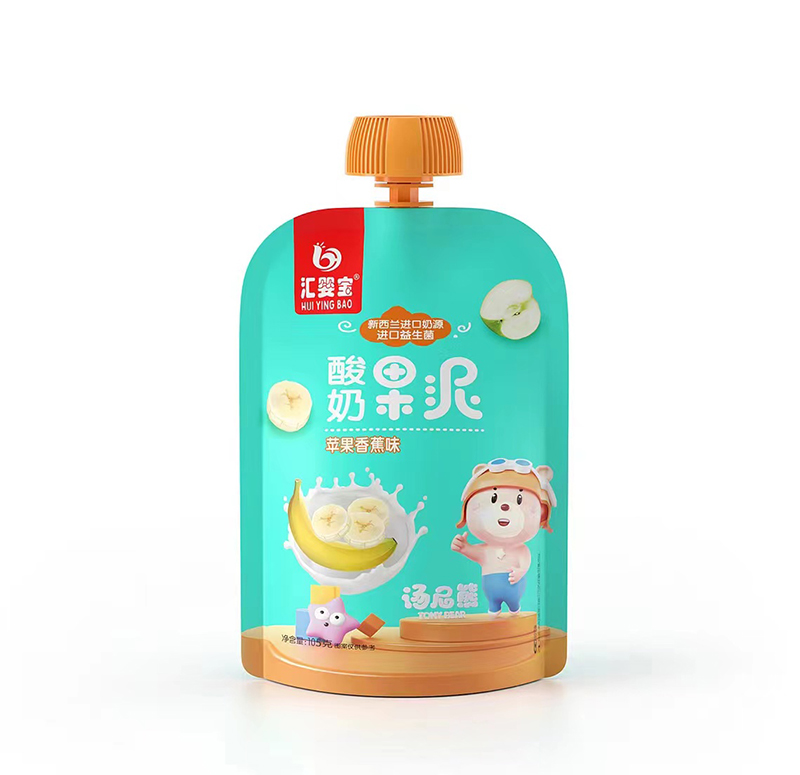 匯嬰寶酸奶果泥-蘋(píng)果香蕉味