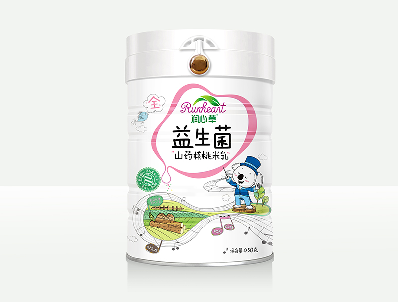 潤心草益生菌山藥核桃米乳450克