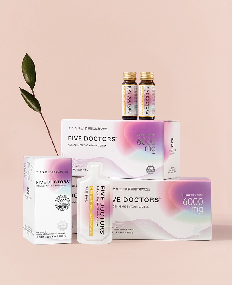 五個女博士膠原蛋白肽維C飲品系列.jpg