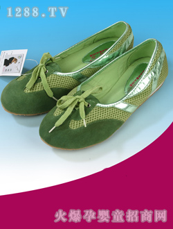 倩百合綠色yunf運(yùn)動(dòng)鞋