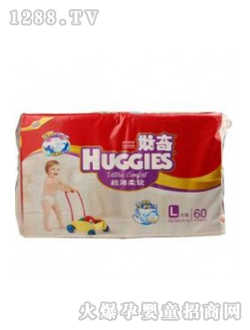 好奇彈性紙尿褲L60