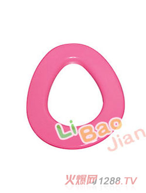 麗寶健粉紅yinge座便圈
