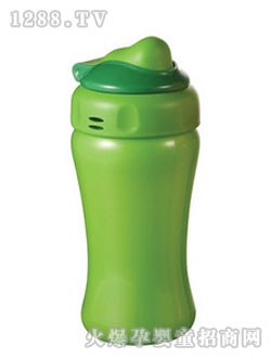 樂樂寶貝PP材料防漏吸管夢(mèng)幻水壺水杯