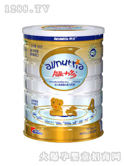 澳優(yōu)能力多youe免疫強化配方奶粉4段罐裝