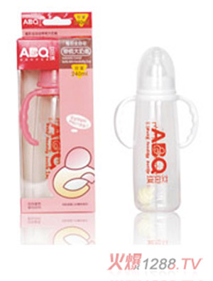 艾貝琪ABQ錐形全自動帶柄大奶瓶