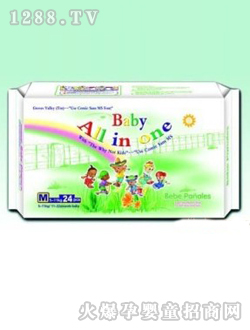 Baby All IN ONEyinge紙尿褲M24