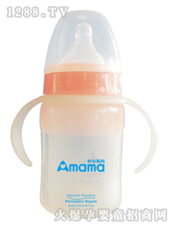 貝比標(biāo)準(zhǔn)口徑硅膠奶瓶125ml