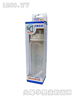 樂(lè)兒寶晶鉆玻璃奶瓶