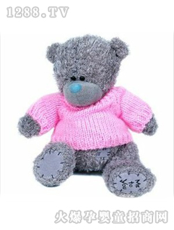 瑞奇比蒂外貿(mào)穿衣補(bǔ)丁泰迪熊